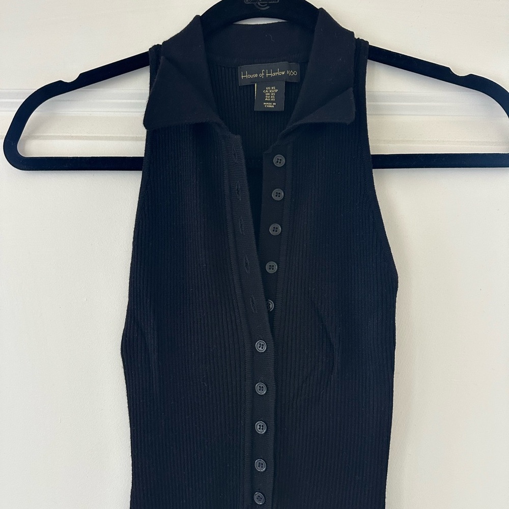 House of Harlow 1960 midi dress in black